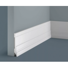 Плинтус под покраску из экополимера Cosca PX042